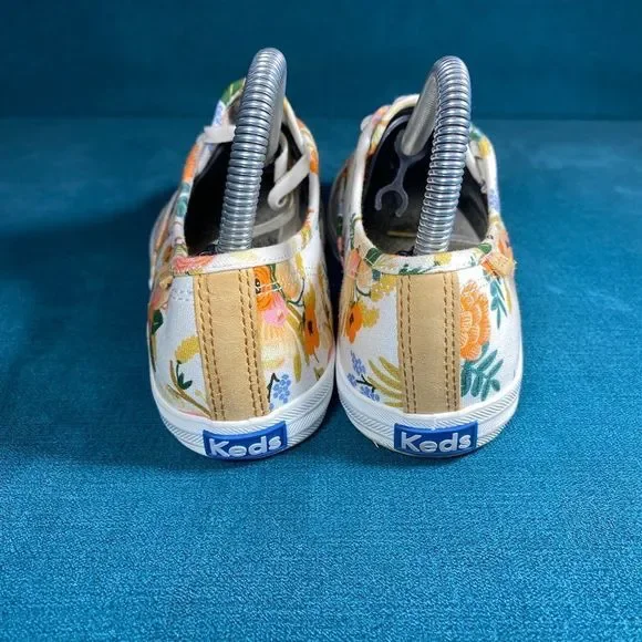 Size 6.5 - Women’s Keds x Rifle paper floral sneakers - Picture 2 of 10